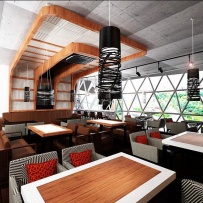 Дизайн суши-бара                                            